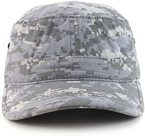 Trendy Apparel Shop Oversize XXL Flat Top Style Army Cap