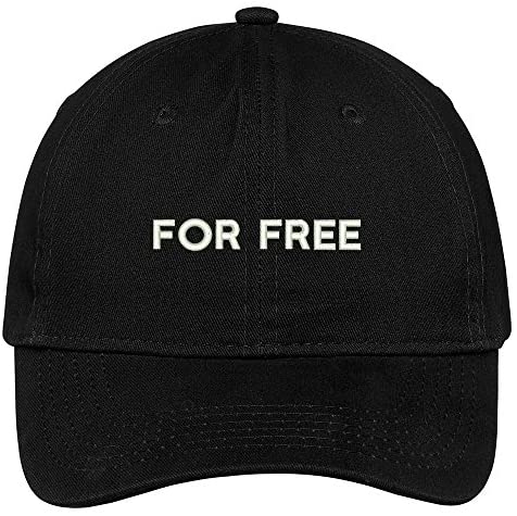 Trendy Apparel Shop For Free Embroidered Brushed Cotton Adjustable Cap Dad Hat