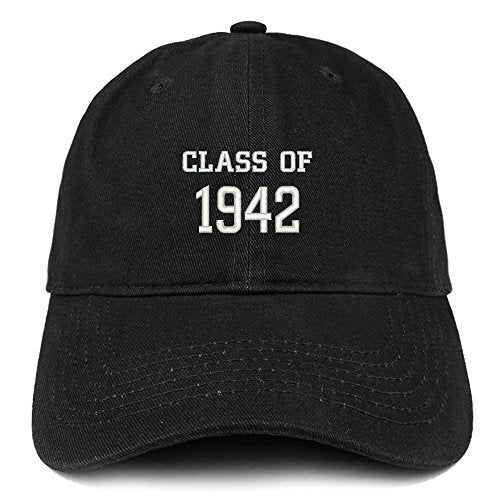 Trendy Apparel Shop Class of 1942 Embroidered Reunion Brushed Cotton Baseball Cap