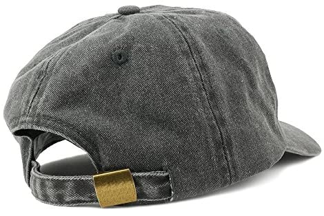 Trendy Apparel Shop Happyaf Embroidered Pigment Dyed Washed Cotton Cap