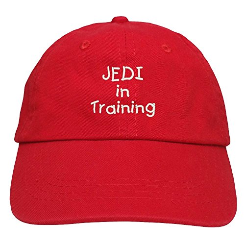Trendy Apparel Shop Jedi in Training Embroidered Youth Size Cotton Baseball Cap