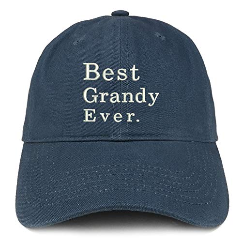 Trendy Apparel Shop Best GRADNY Ever Embroidered Soft Crown 100% Brushed Cotton Cap