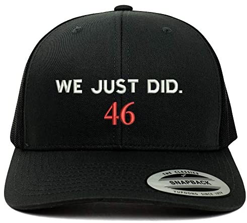 Trendy Apparel Shop We Just Did 46 President 2020 Celebration 6 Panel Mesh Cap