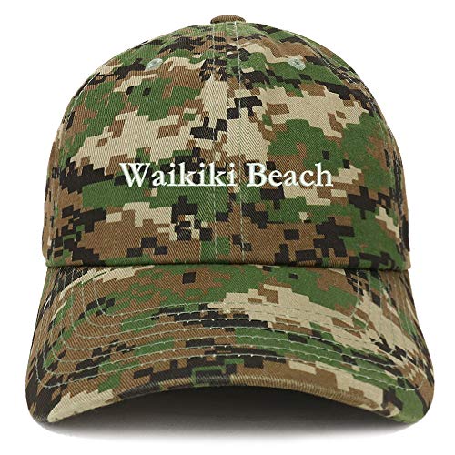 Trendy Apparel Shop Waikiki Beach Embroidered Brushed Cotton Cap