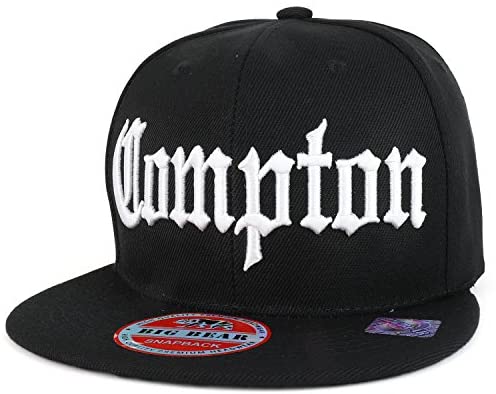 Old English 'H' Embroidered Flat Bill Snapback Cap - Red Wool Blend, Adjustable, Classic Snapback Hat