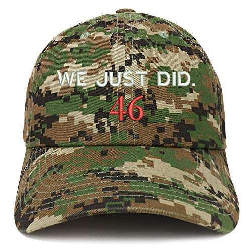Trendy Apparel Shop We Just Did 46 President 2020 Celebration Brushed Cotton Cap