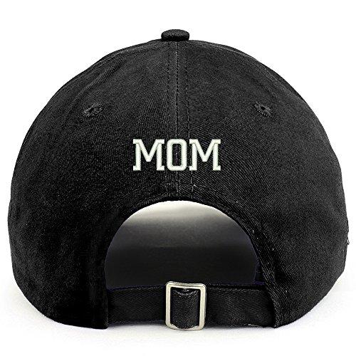 Trendy Apparel Shop Mom (Back) Embroidered 100% Cotton Dad Hat