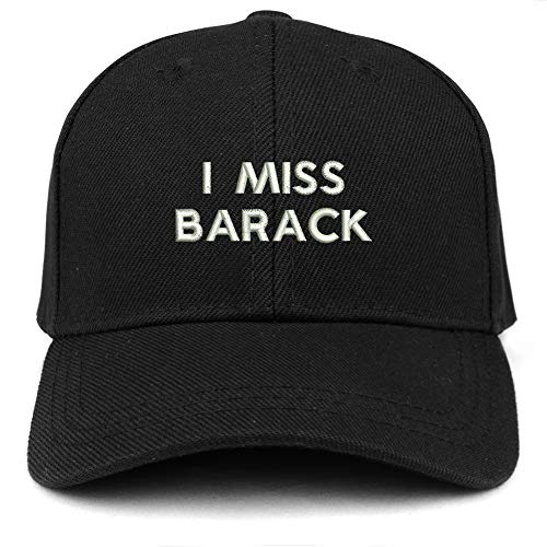 Trendy Apparel Shop I Miss Barack Embroidered Youth Size Kids Structured Baseball Cap