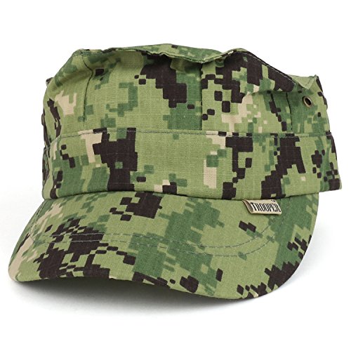 Trendy Apparel Shop Kid's Youth Size Military 8 Point Cover Trooper Patrol Cap