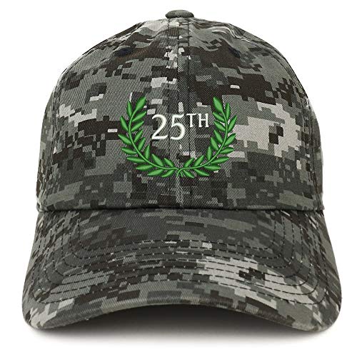 Trendy Apparel Shop 25th Anniversary Embroidered Unstructured Cotton Dad Hat