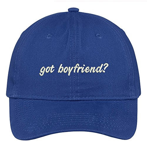 Trendy Apparel Shop Got Boyfriend? Embroidered Adjustable Cotton Cap