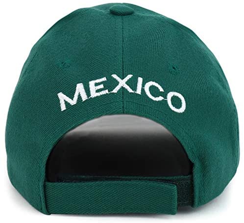 Trendy Apparel Shop Hecho en Mexico 3D Eagle Embroidered Structured Baseball Cap