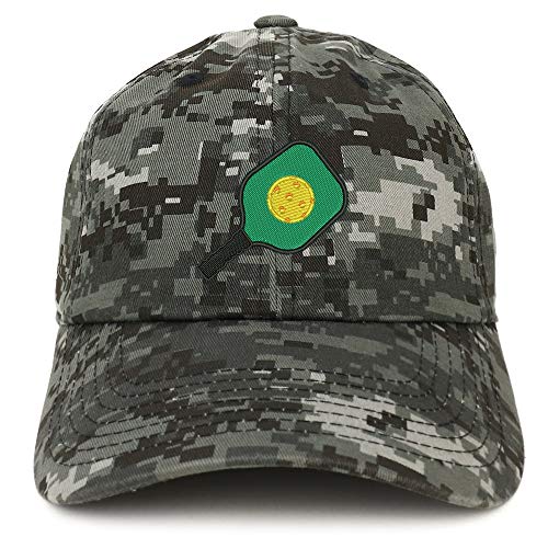 Trendy Apparel Shop Pickleball and Paddle Embroidered Cotton Dad Hat