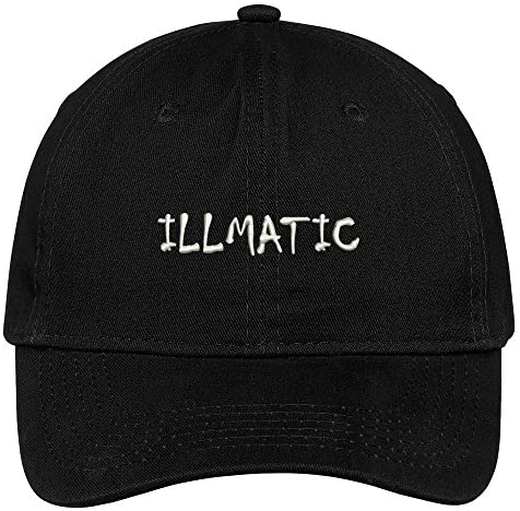 Trendy Apparel Shop Illmatic Embroidered Soft Crown 100% Brushed Cotton Cap