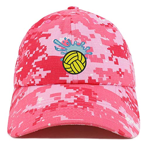 Trendy Apparel Shop Water Polo Splash Soft Crown 100% Brushed Cotton Cap