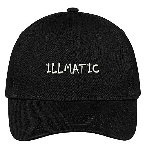 Trendy Apparel Shop Illmatic Embroidered Soft Crown 100% Brushed Cotton Cap