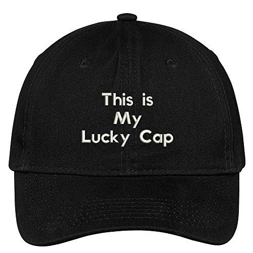Trendy Apparel Shop This is My Lucky Cap Embroidered Brushed Cotton Dad Hat Cap