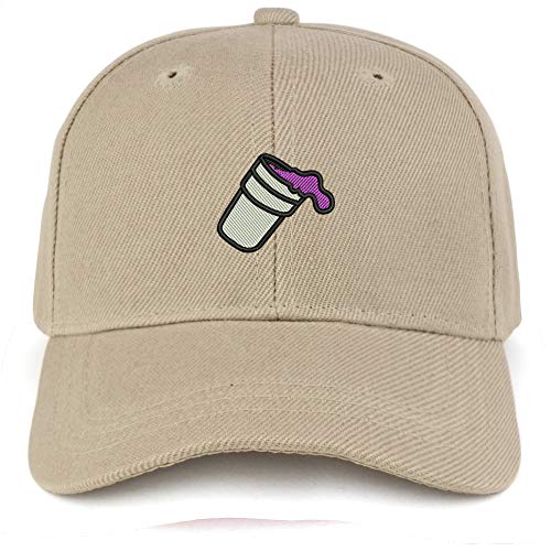 Trendy Apparel Shop Double Cup Morning Coffee Embroidered Youth Size Kids Structured Baseball Cap