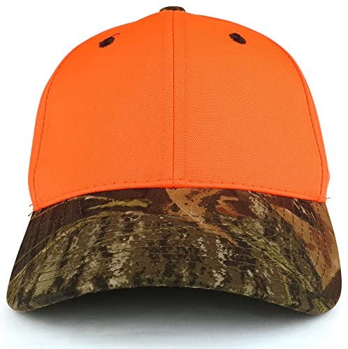 Trendy Apparel Shop Flourescent Bright Color Structured Hunting Safety Baseball Cap