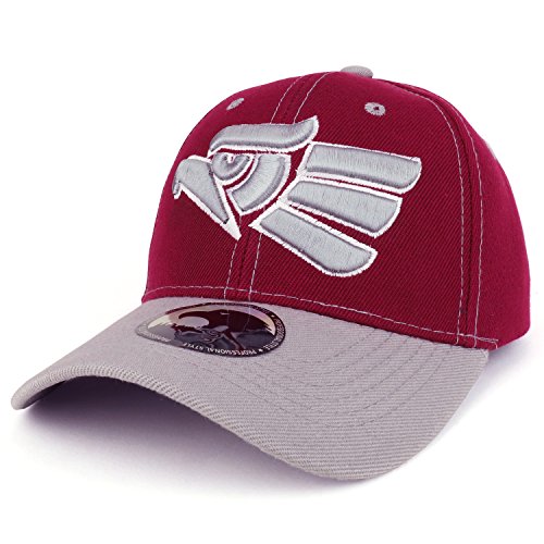 Trendy Apparel Shop Hecho EN Mexico Eagle 3D Embroidered Extend Outline Baseball Cap