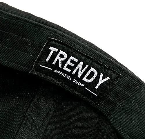 Trendy Apparel Shop Flexfit King Embroidered Flat Bill Snapback Cap
