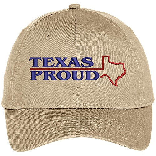 Trendy Apparel Shop Texas Proud Embroidered Baseball Cap