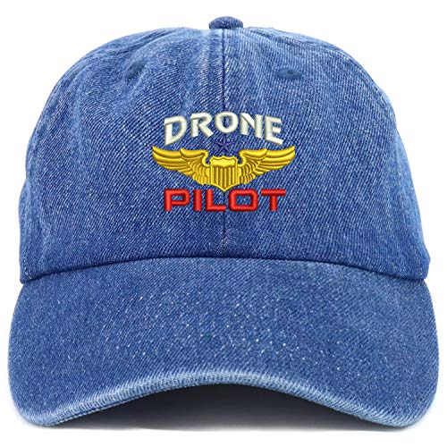 Trendy Apparel Shop Youth Drone Operator Pilot Soft Crown Baseball Cap