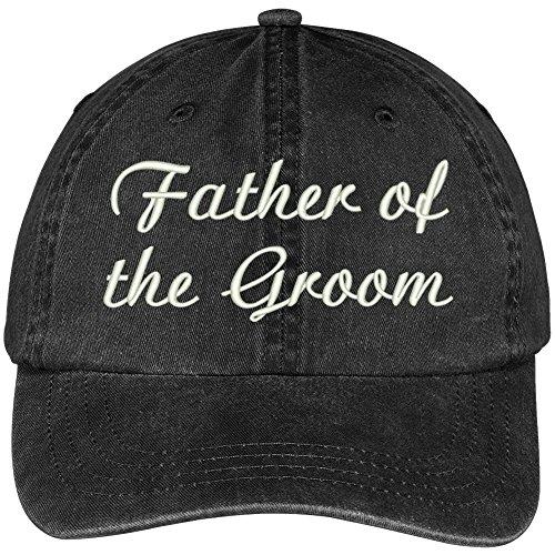 Trendy Apparel Shop Father of The Groom Embroidered Wedding Party Pigment Dyed Cap