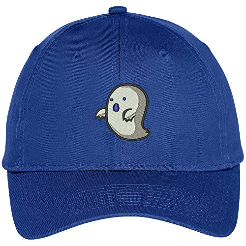 Trendy Apparel Shop Cute Ghost Embroidered Halloween Theme Adjustable Baseball Cap
