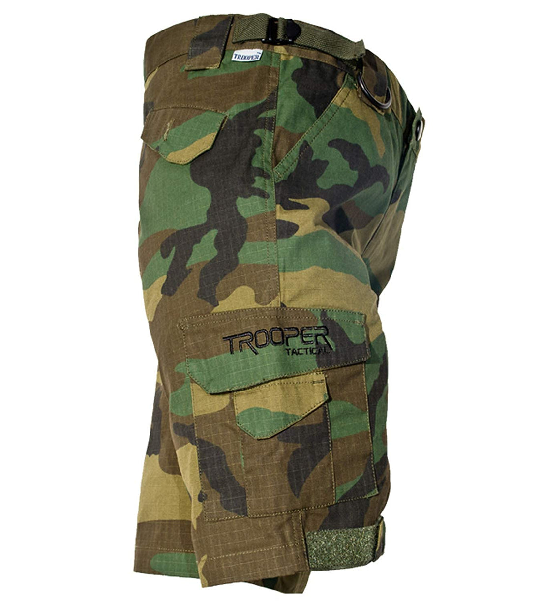 Trendy Apparel Shop Kid's US Soldier Classic Camouflage Tactical Shorts - BDU