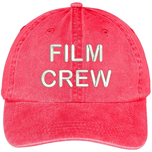 Trendy Apparel Shop Film Crew Embroidered Pigment Dyed Cotton Cap