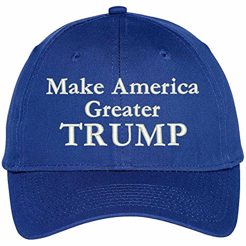 Trendy Apparel Shop Make America Greater Trump Embroidered Adjustable Snapback Baseball Cap