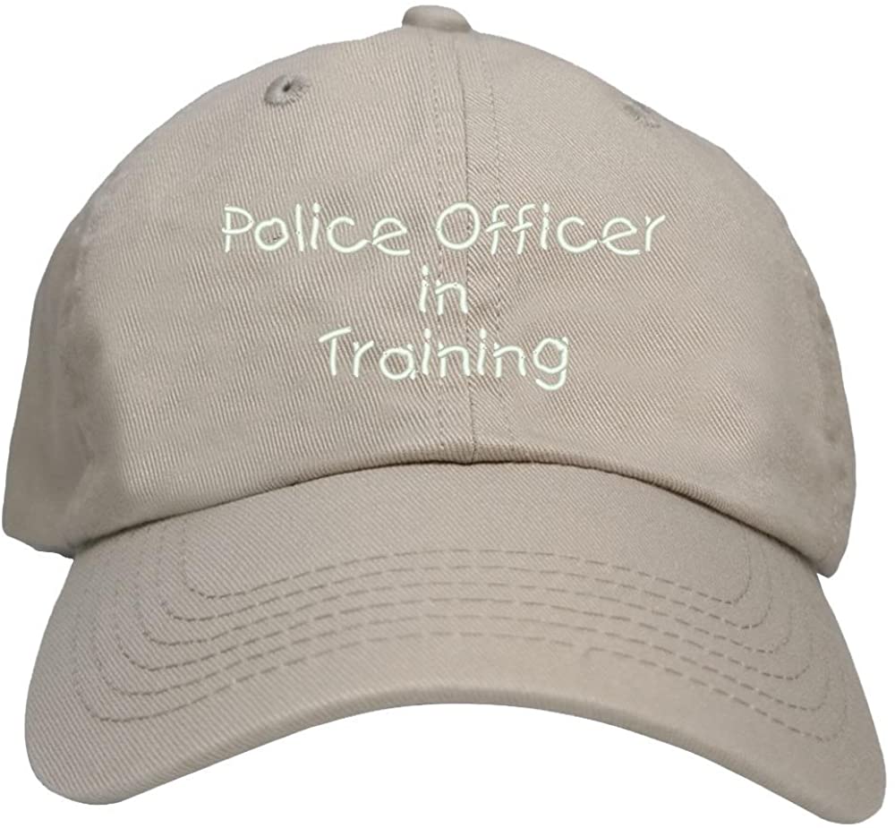 Trendy Apparel Shop Police Officer In Training Embroidered Youth Size Cotton Baseball Cap