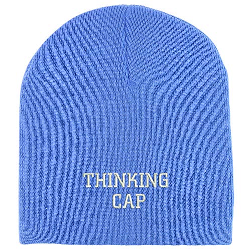 Trendy Apparel Shop Thinking Cap Acrylic Winter Knit Skull Short Beanie