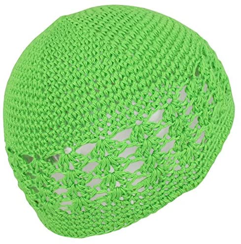 Trendy Apparel Shop Infant to Toddler Plain Crochet Cotton Beanie Hat
