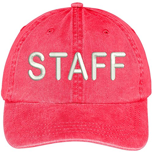Trendy Apparel Shop Staff Embroidered Pigment Dyed Cotton Cap