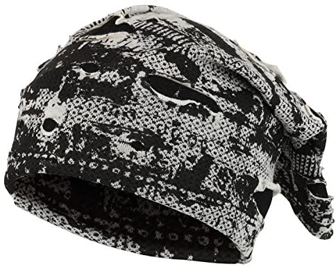 Trendy Apparel Shop Multifunctional Frayed Fashion Headband Scarf