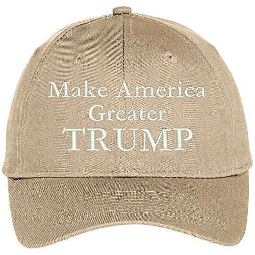 Trendy Apparel Shop Make America Greater Trump Embroidered Adjustable Snapback Baseball Cap