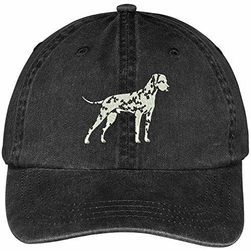 Trendy Apparel Shop Dalmatian Embroidered Dog Theme Low Profile Dad Hat Cotton Cap