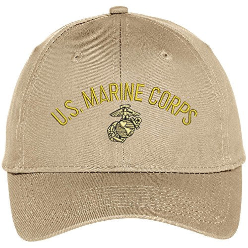 Trendy Apparel Shop US Marine Corps Embroidered Baseball Cap