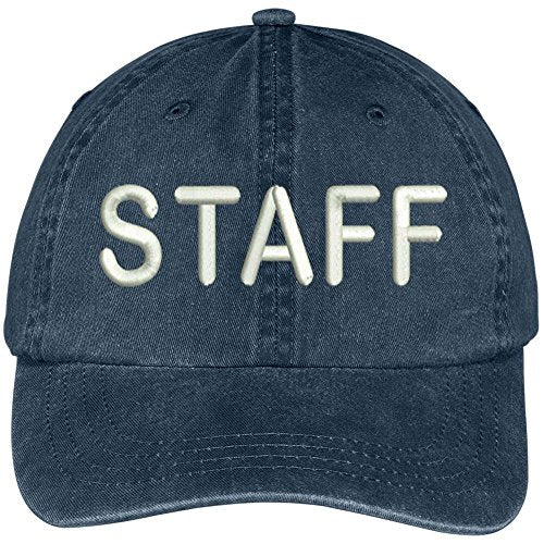 Trendy Apparel Shop Staff Embroidered Pigment Dyed Cotton Cap