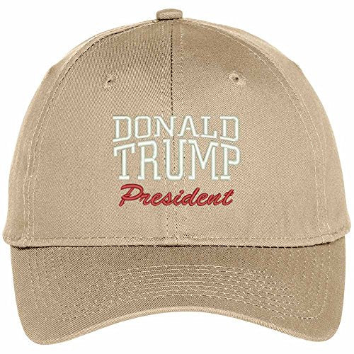 Trendy Apparel Shop Donald Trump President Embroidered Adjustable Snapback Baseball Cap