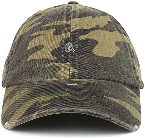 Trendy Apparel Shop Ladies Military Cotton Ponytails Camo Frayed Baseball Cap - CAMO