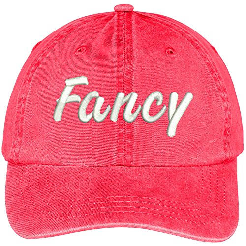 Trendy Apparel Shop Fancy Embroidered Soft Crown Cotton Adjustable Cap