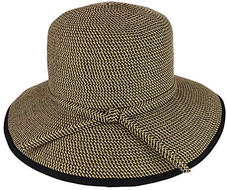 Trendy Apparel Shop UPF 50+ Soft Paper Braid Tween Sun Bucket Hat