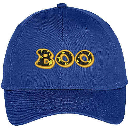 Trendy Apparel Shop Starry Boo Embroidered Halloween Theme Adjustable Baseball Cap