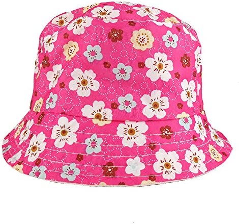 Trendy Apparel Shop Infants Floral Print Lightweight and Crushable Bucket Hat