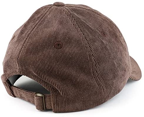 Trendy Apparel Shop Best Friends Embroidered Satin Print Lined Corduroy Unstructured Baseball Cap