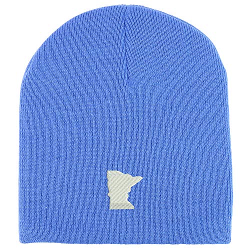 Trendy Apparel Shop Minnesota State Acrylic Winter Knit Skull Short Beanie