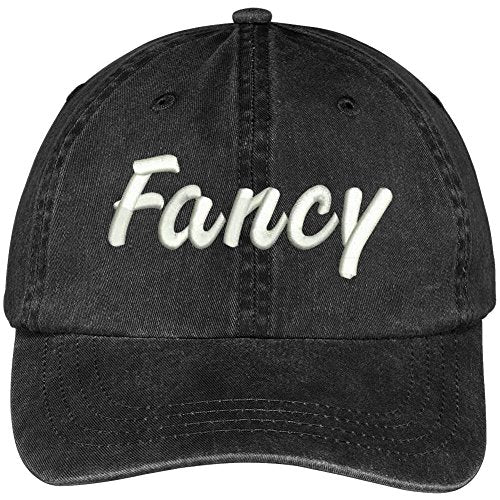 Trendy Apparel Shop Fancy Embroidered Soft Crown Cotton Adjustable Cap